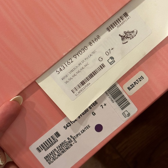 GUCCI X SEGA Mesh Technical Canvas Calfskin Reflective Mens Flashtrek Sneakers - Picture 15 of 15